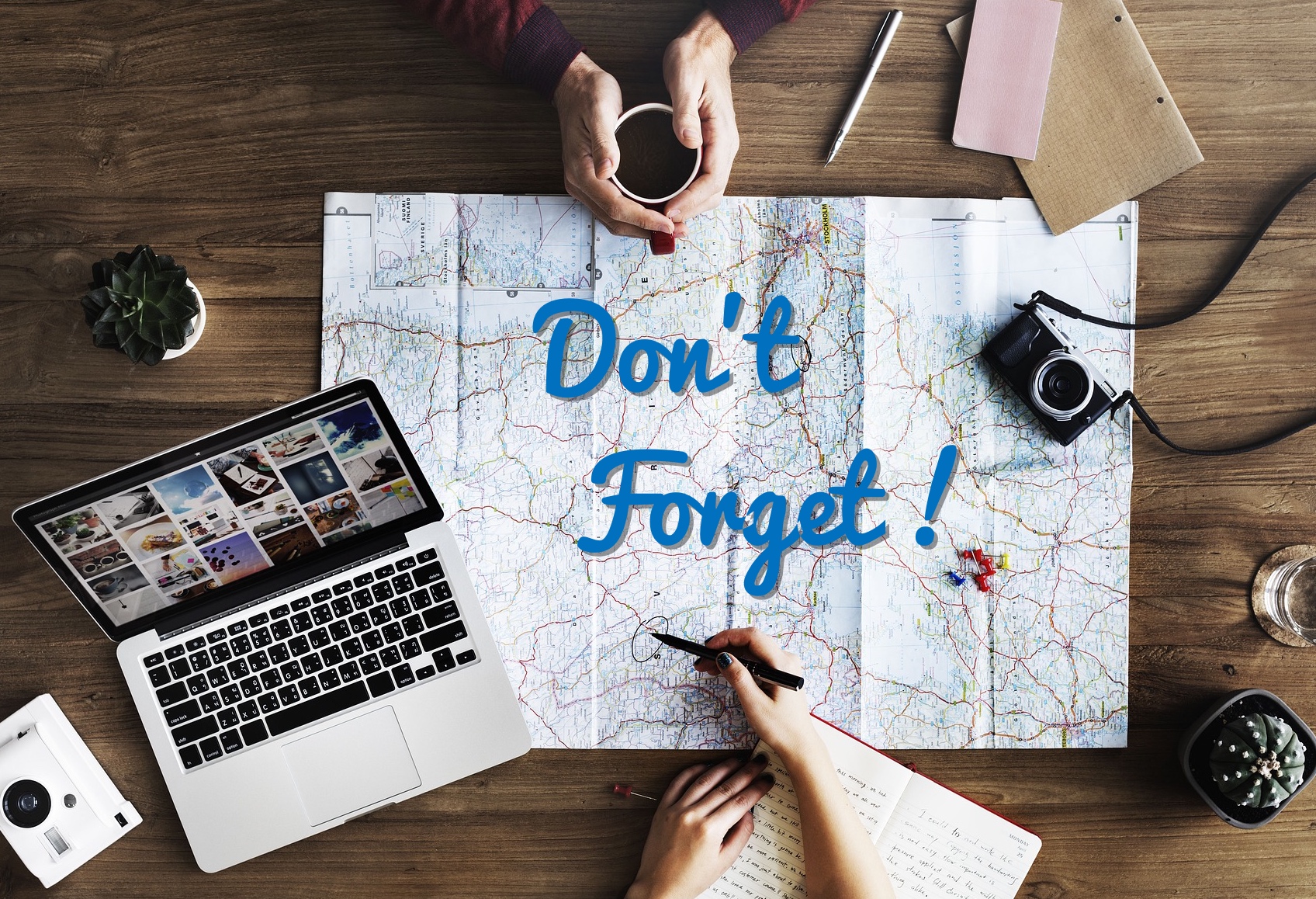 Avant de partir TOP 10 des indispensables